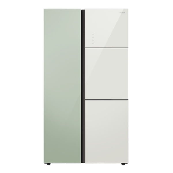 위니아위니아 컬러글라스 양문형 냉장고 802L 샤인민트&amp;베이지렌탈, 렌탈가격, 렌탈가격비교, 렌탈추천, 렌탈사이트