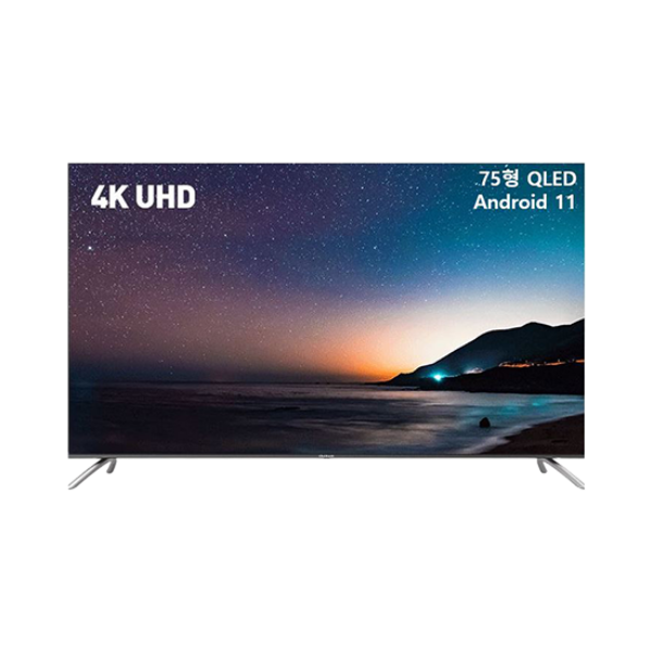 더함더함 안드로이드 OS 11 QLED TV 75인치 VA RGB 벽걸이형렌탈, 렌탈가격, 렌탈가격비교, 렌탈추천, 렌탈사이트